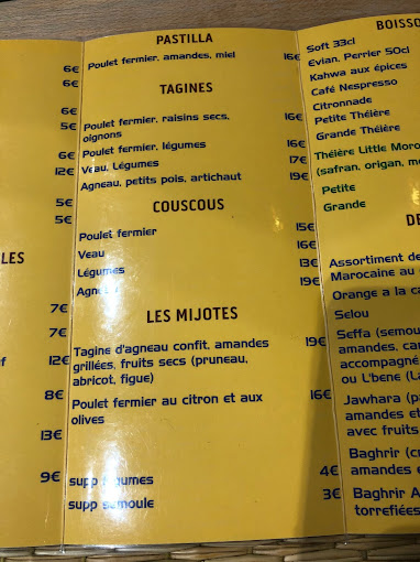 Little Morocco menu 6
