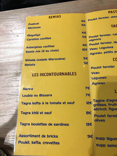 Little Morocco menu 5