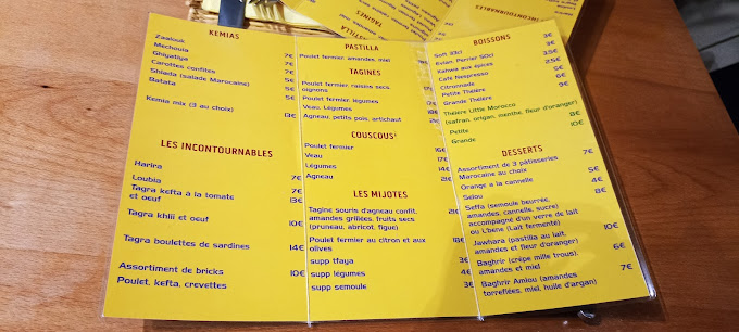 Little Morocco menu 7